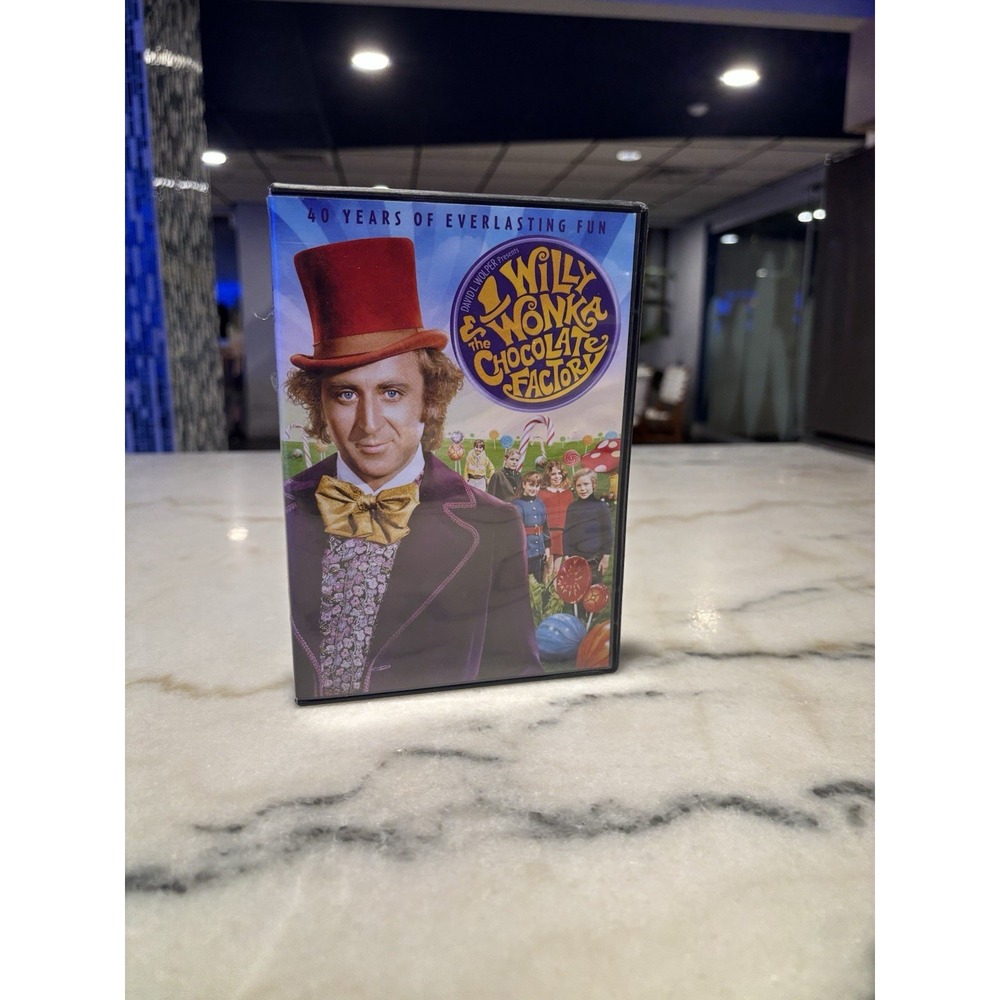 Willy Wonka & The Chocolate Factory DVD Gene Wilder 40th Anniversary Edition